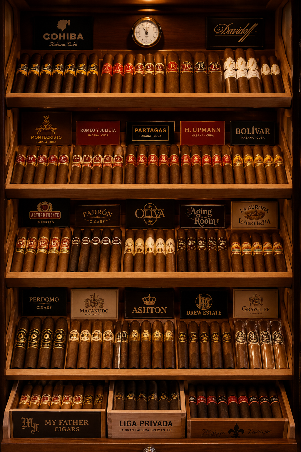 Smoke district las vegas cigars mixed
